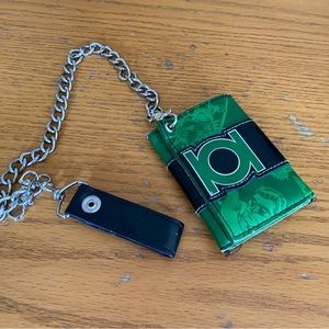 Green Lantern Chain Wallet